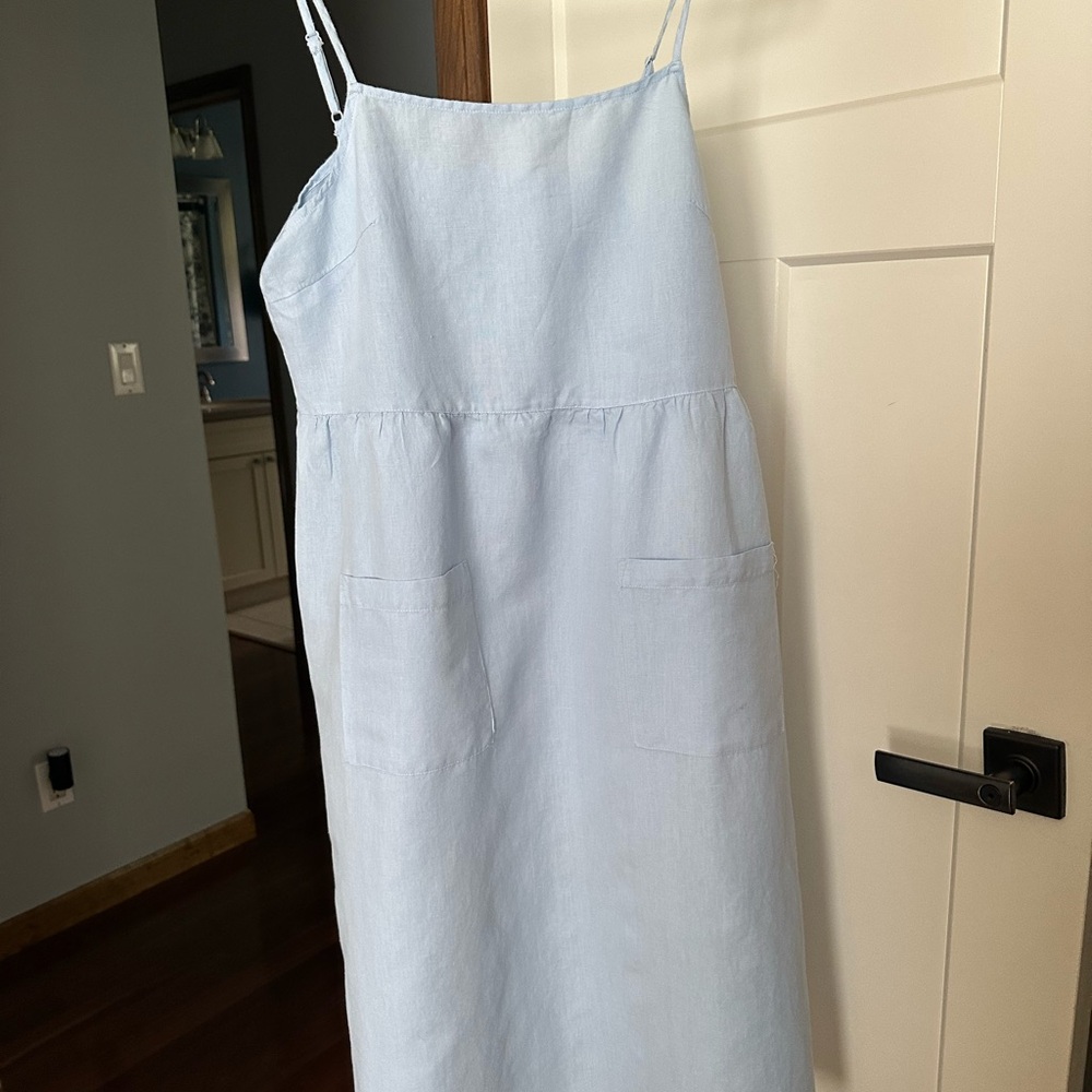 Urban Outfitters light blue linen